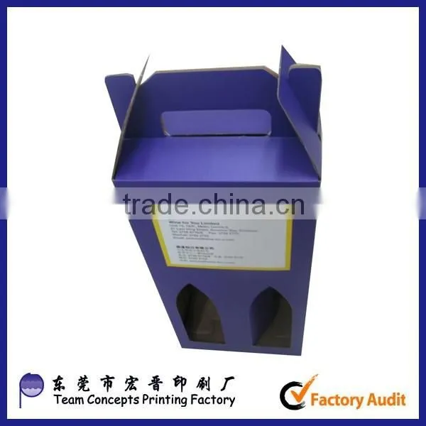 customized paper corrugated window packaging box