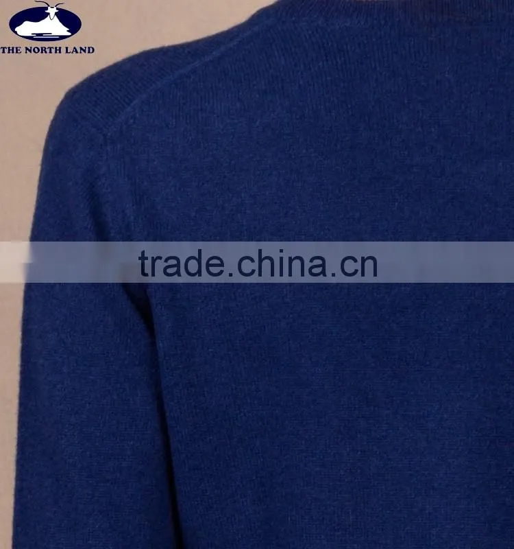 Newest Style Fashion Ladies' C Neck Intersia Pullover CSW16022903L