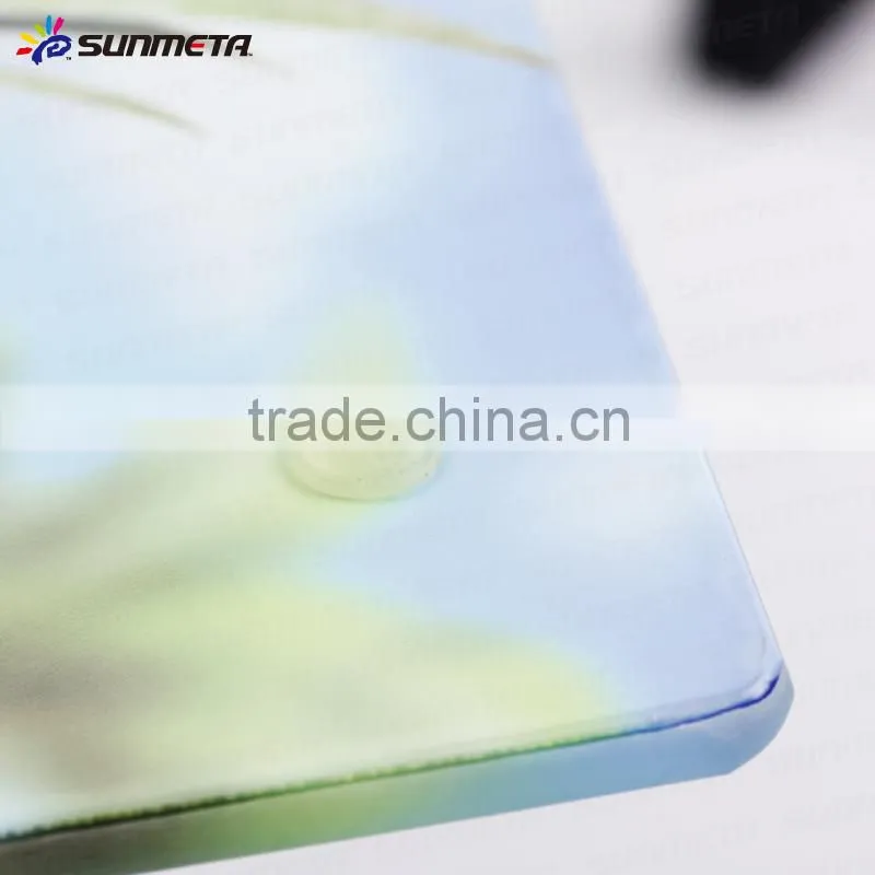 Sunmeta factory directly blank sublimation glass photo frame small cutting board BL--30