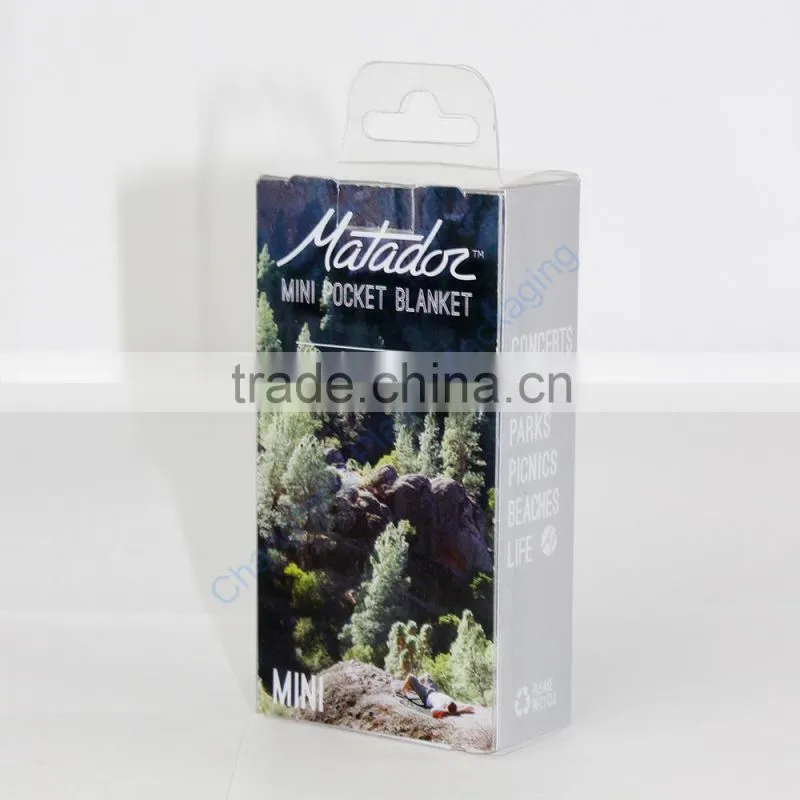 New Design Bath Towel Transparent Packaging Box