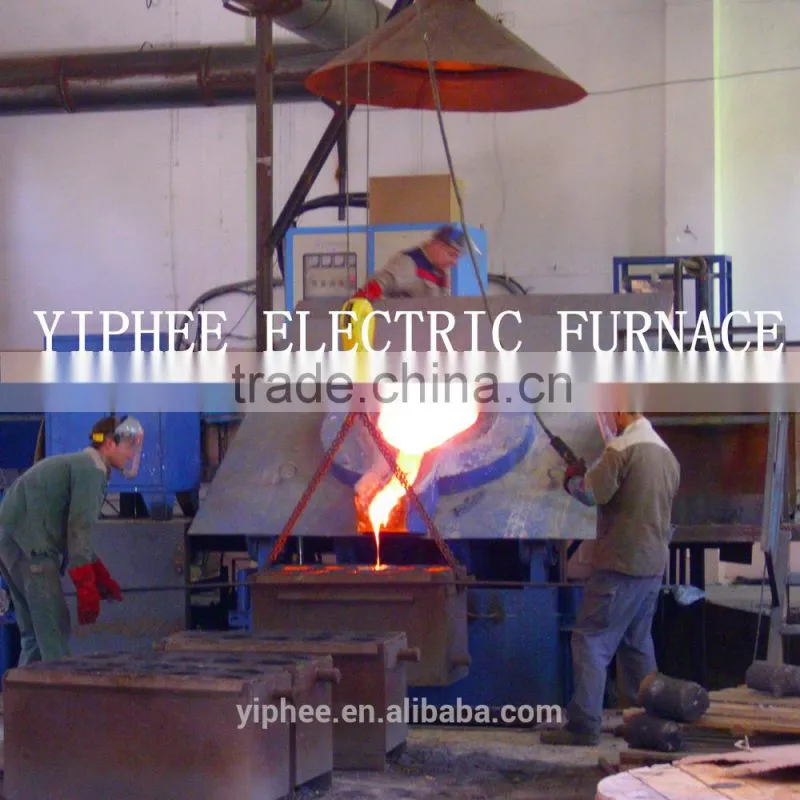 Energy-saving Coreless Induction Furnace For 1250kg Capacity Melting