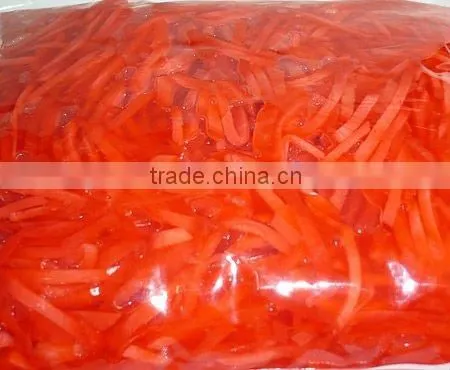 shredded sushi ginger for Japanese sushi box