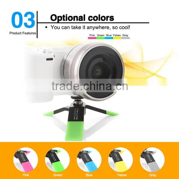 2015 Hot Selling Products, Portable Mini Camera Tripod, Tripod Holder for Cell Phone