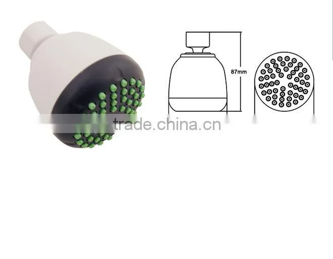 Plastic Head/High Quality Single Function Fixed Shower Head