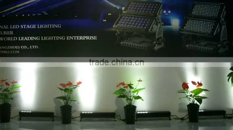 high brightness waterproof 8X15W led wall washer outdoor bar light