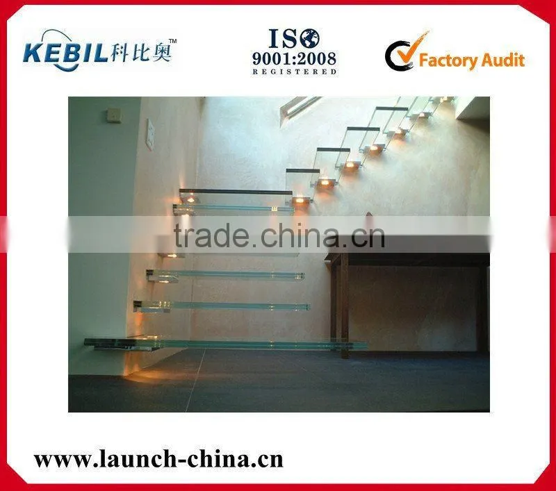 glass stair treads