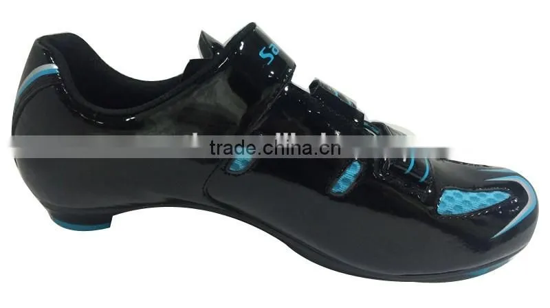 2016 road cycling shoes 3 straps with SPD system