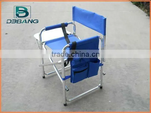 Folding director chair with table and side bag DB1022TB
