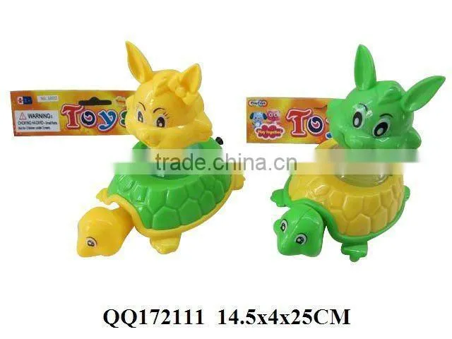 Candy animal of pull line turtle