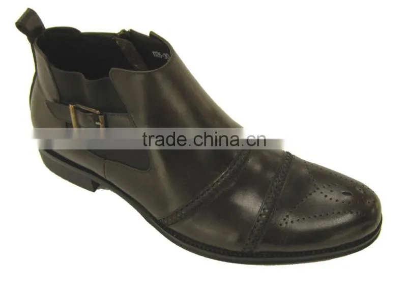 Manliness Genuine Leather Motorcycle Boot