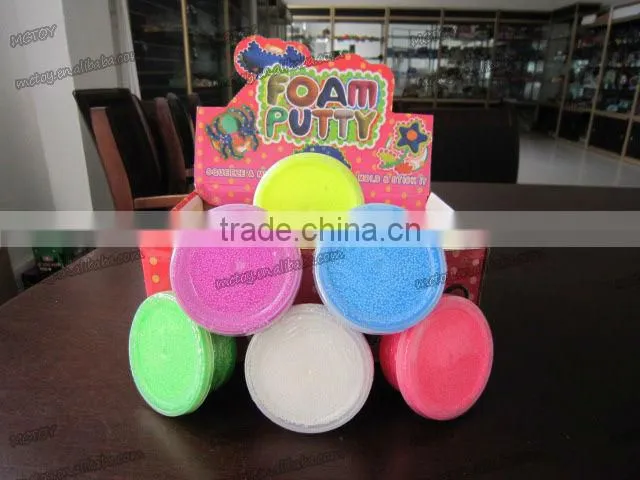 New Promotion novelty magic factory supplier foam putty bouncing putty diy bouncing putty toy bouncy putty bouncing foam putty