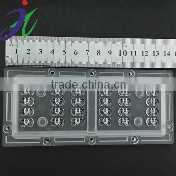 High Precision optical acrylic led street light lens, led PMMA lens for Street Lamp