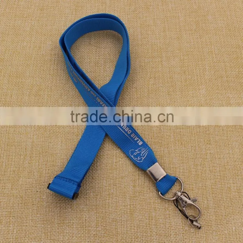 Fashion promotion gift polyester lanyard with ID badge holder for sale