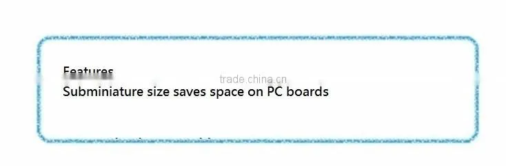 Washable Sub-Miniature Slide Switches