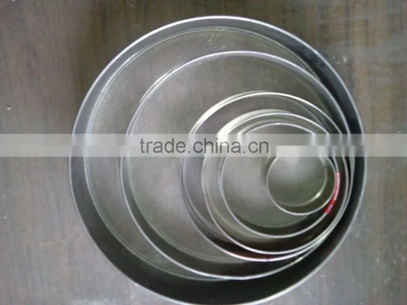 Market grade stainless steel standard test sieve (ASTM E11-09)