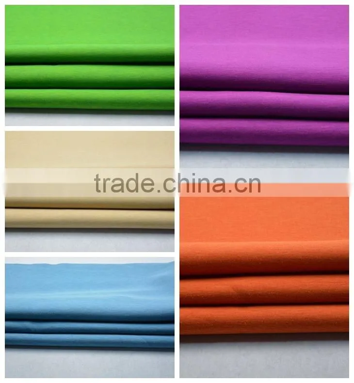 Jiufan Textile 2015 Hot Sale Knit Polyester Ryaon Spandex Sandwich Scuba Fabric For Garment