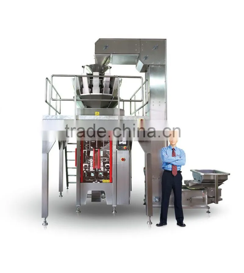 vertical form fill seal weighing and bagging machine