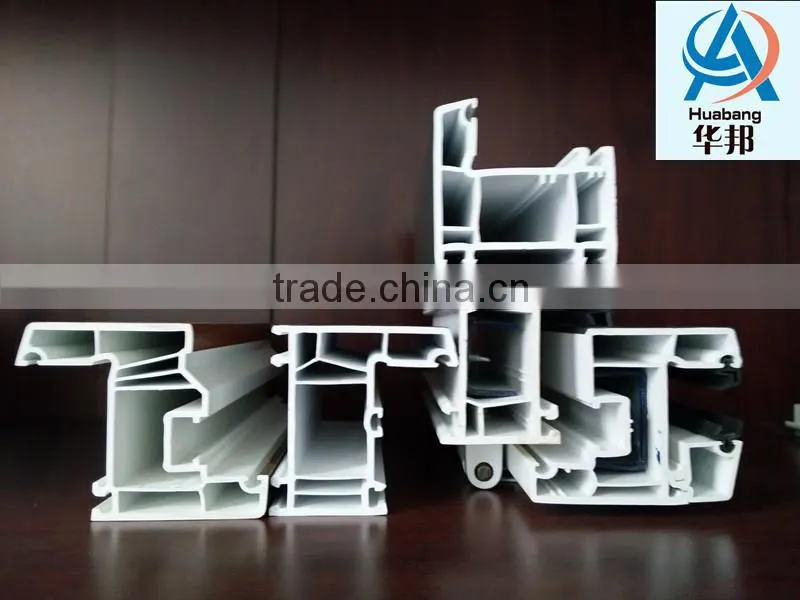 huabang upvc profile for window and door