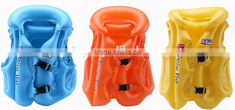 Children Float Swimming Aid Inflatable Life Vest