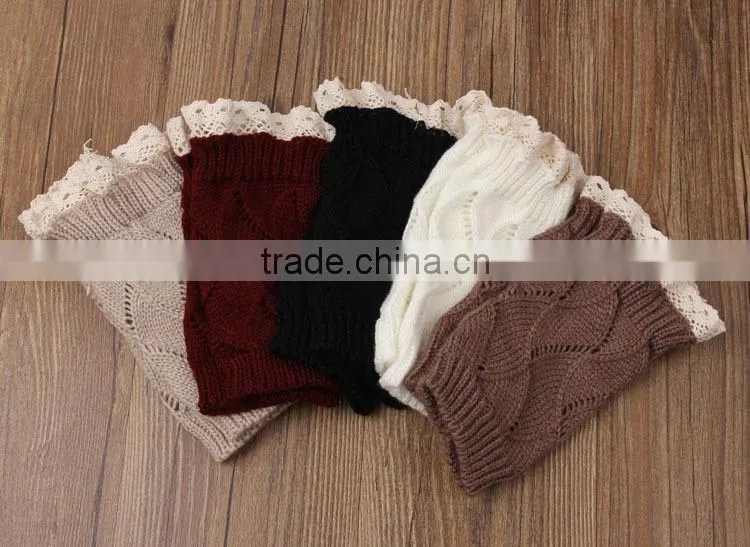 Free shipping baby heated leg warmer infant crochet knitted top leg warmer