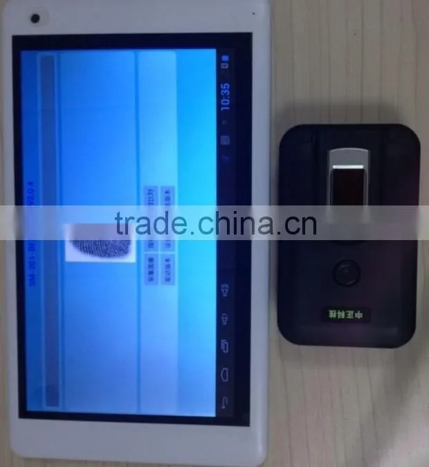 fingerprint security device with FTP602 android Tablet PC with Bluetooth Fingerprint scanner Sm201