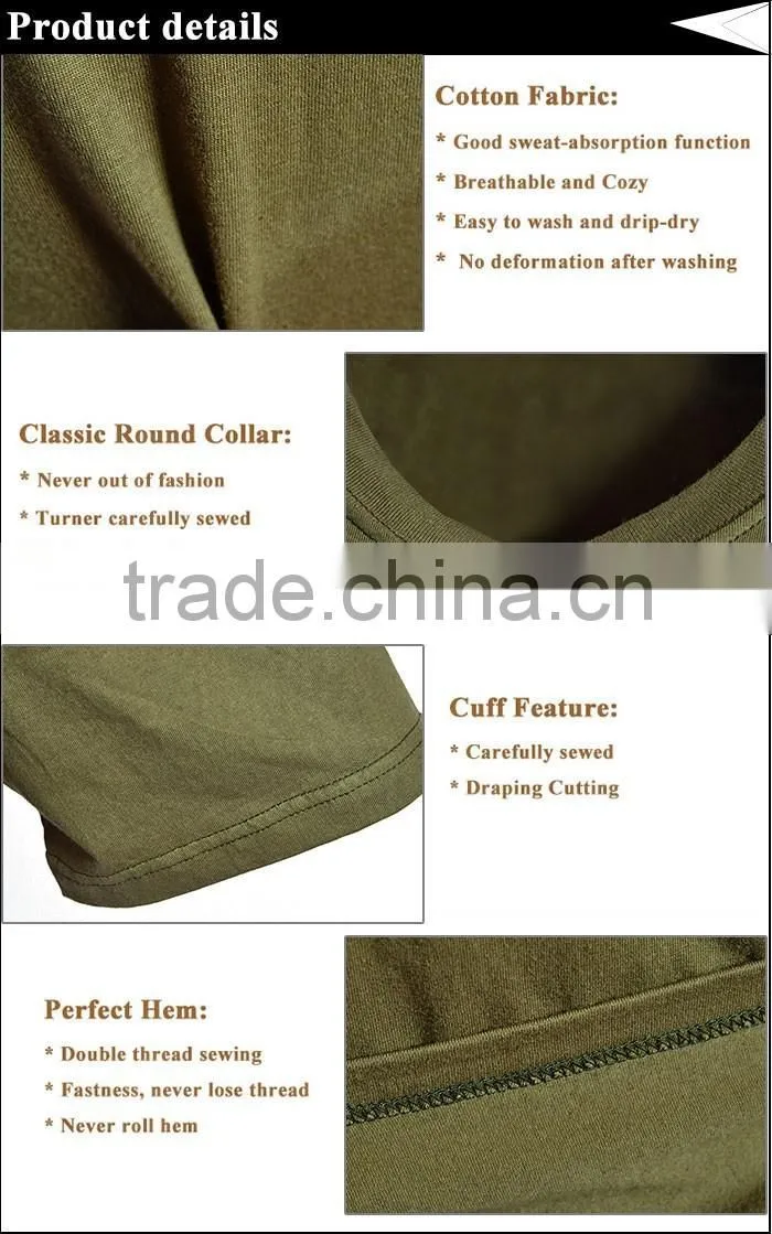 olive camo tactical t-shirt army combat shirt military t-shirts
