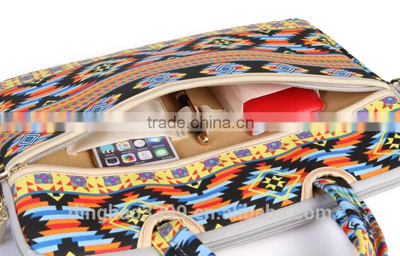 Hot-Selling Lady Single Colorful Shoulder Bag Top Quality Retro Business Bag Classic Laptop Bag for Lady
