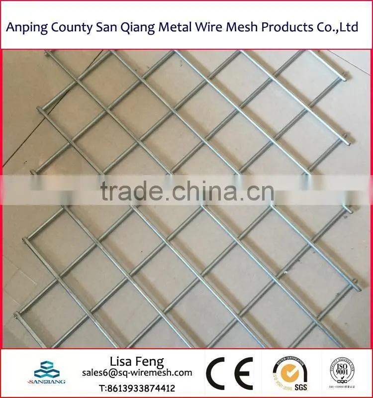 2*2 galvanized & diamond hole welded wire mesh panel