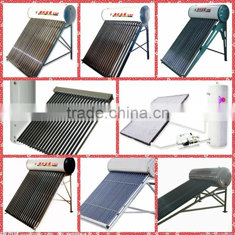 vacuum tube solar energy water heater for home use (direct solar system)