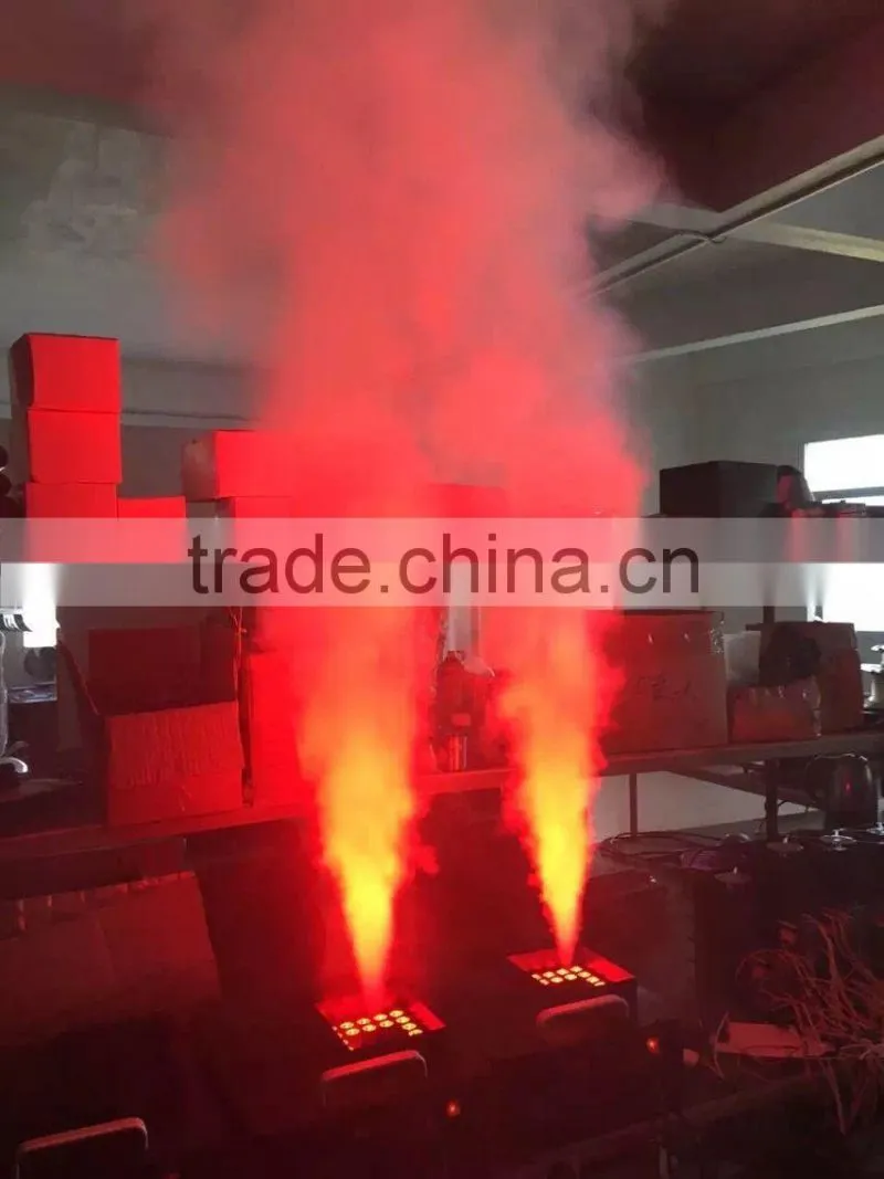 China Factory DMX Colorful LED RGB Smoke 1500w LED Moving Head Fog Machine Stage Effect For Sale Christmas Disco Party