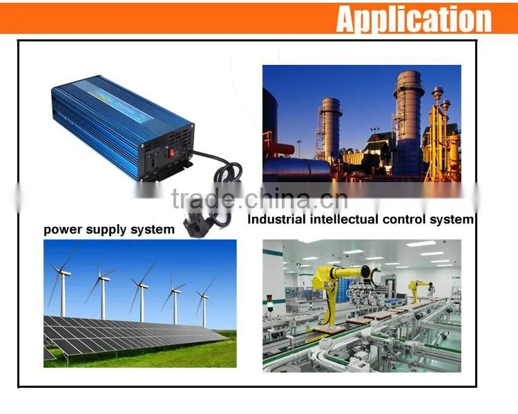 Chenf 5000W DC to AC Low consumption Adjustable Charger Off Grid Pure Sine Wave Inverter With Charger