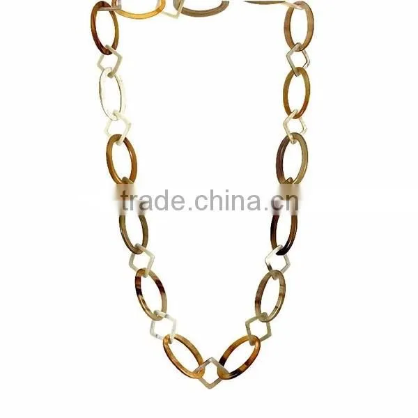 Eco-friendly handicraft nice buffalo horn necklace jewelry Vietnam