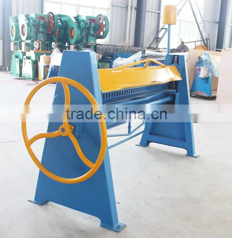 Factory price model TDF-1.5*2000 steel plate folding machine with CE