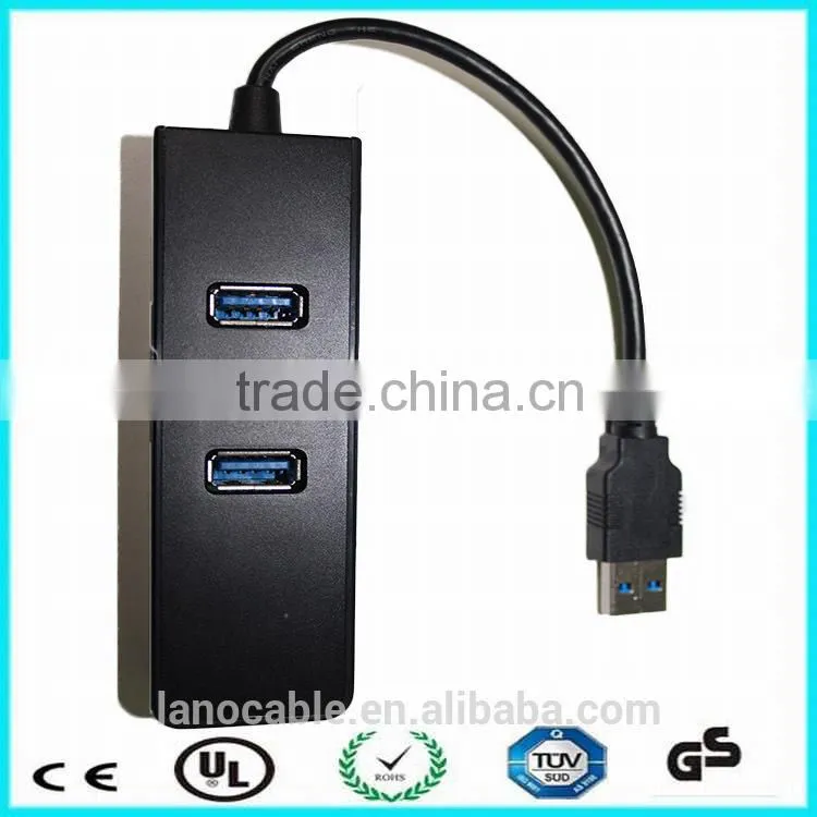 Fast speed AX88772A 3-port usb 3.0 gigabit ethernet adaptor