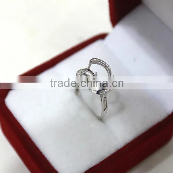 fine design pearl price wholesale round pearl ring real 925 silver ring