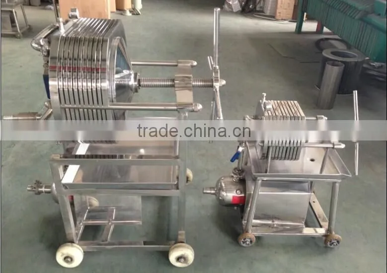 Multiple Precision Stainless Steel Plate And Frame Filter