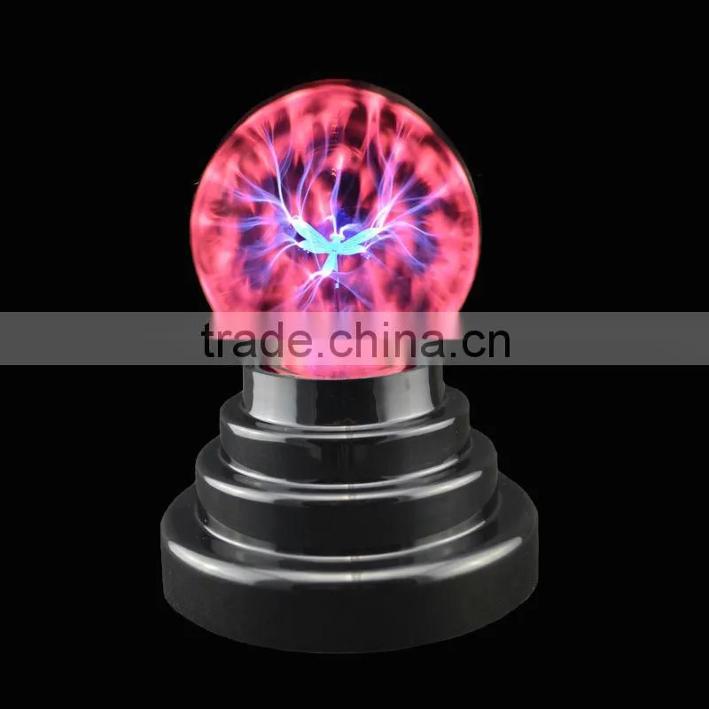 Mini high quality party decoration 3.5 inch touch plasma ball