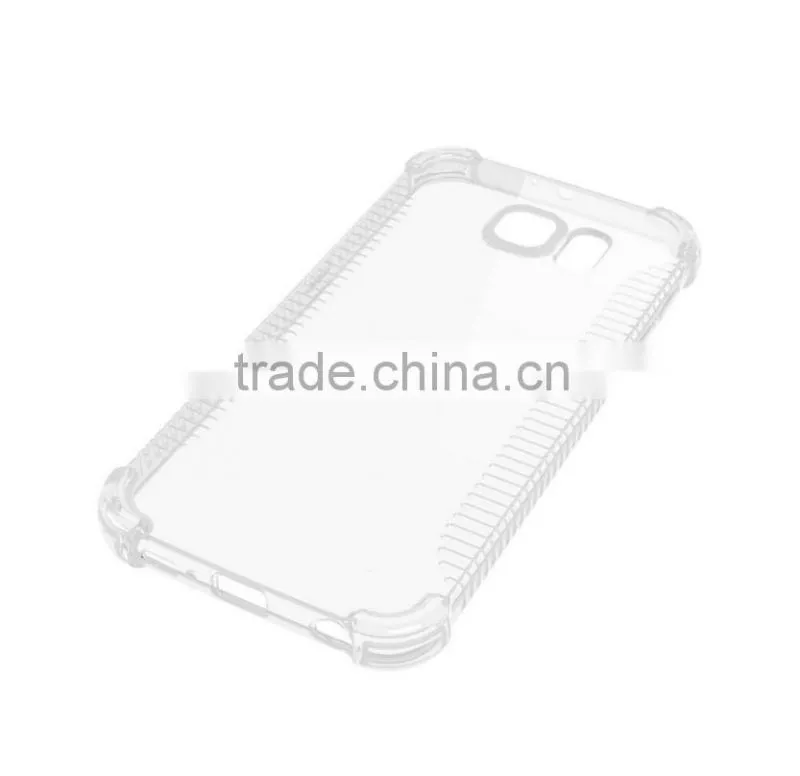 Clear simple 2 in 1TPU+PC case for samsung s7