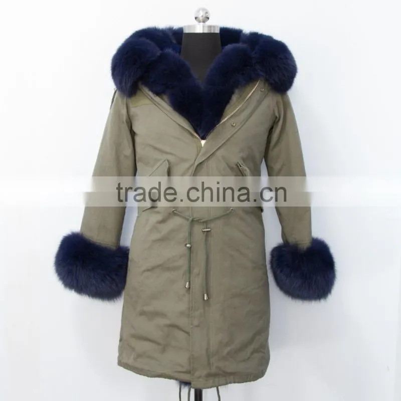 PK019 New design factory price women parka jacket