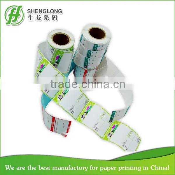 Removable print label