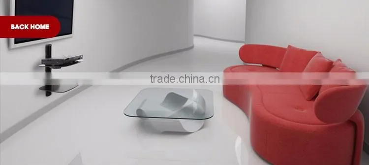 Set Top Box DVD Glass Wall Bracket