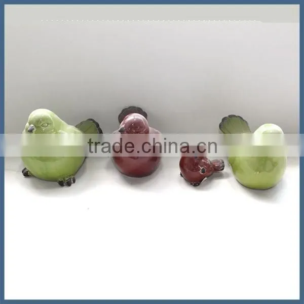 Lovely ceramic craft bird figurine for home & garden decor