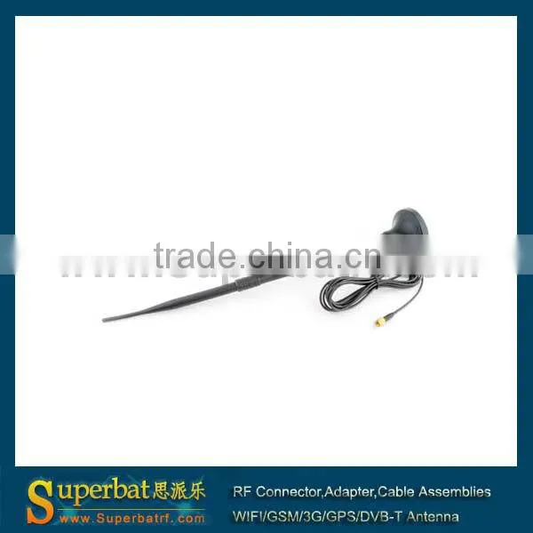 2.4 ghz 9dBi WIFI Omni antenna outdoor with extended cable RP-SMA Plug