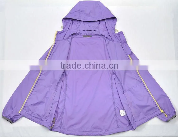 UV protect nylon trekking jacket(2XU14A1)