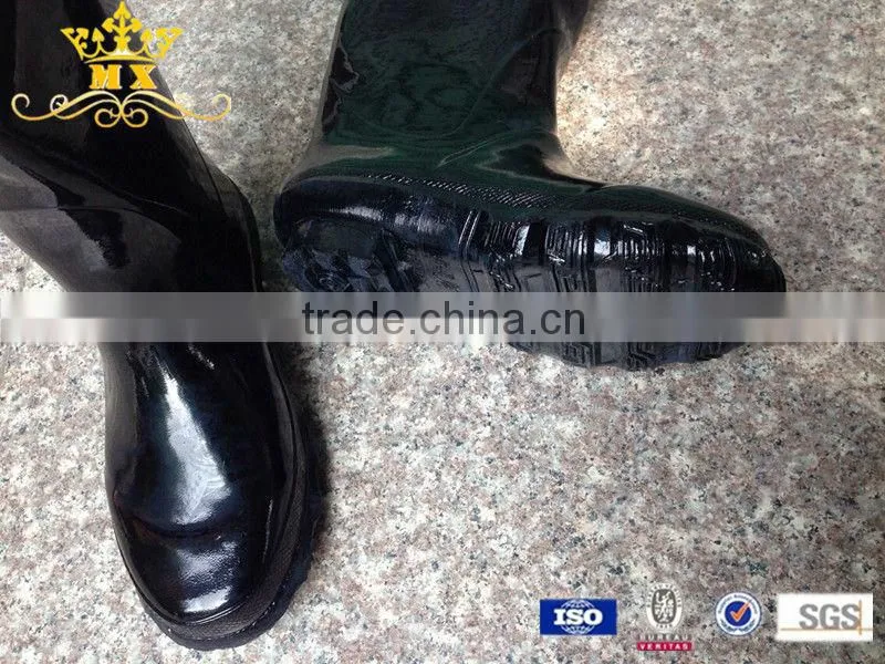 cheap waterproof rubber rain boot for men