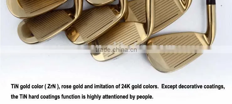 PVD Metallizing Machine on Golf Club Head Application