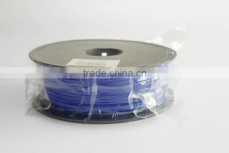 Best prices blue PLA ABS 1.75mm 3.0mm printer for filament 3D printer