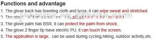 Cycling Smart Touch Screen Thin Sport Gloves