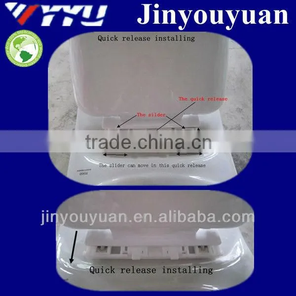 1040 D shape bathroom fittings for toilet seat