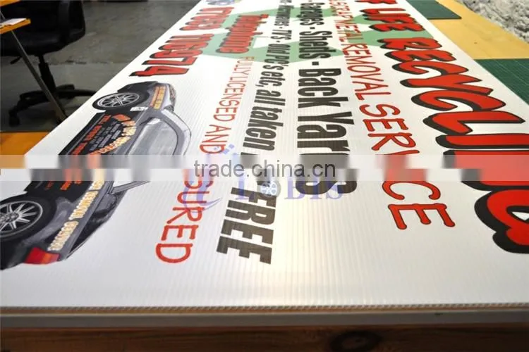 PP Material Corrugated Disposable Blue Sheet